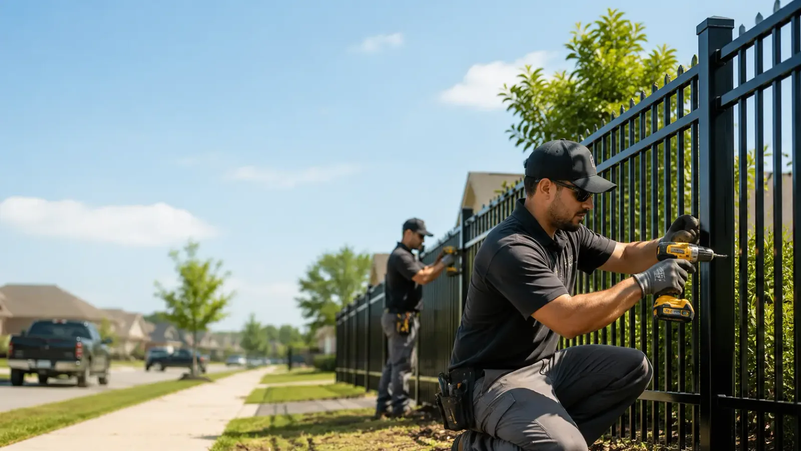 Metal Fence Installation in Clarksville, TX